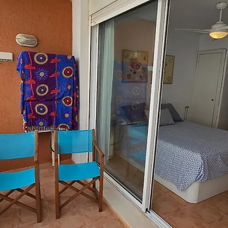 Atico En Ciudadela Vistas Al Mar Y Piscina アパート シウタデリャ