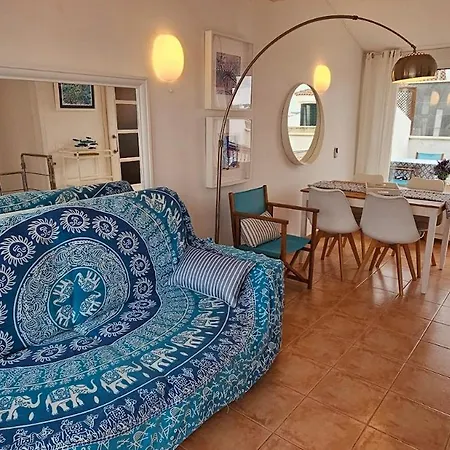 Atico En Ciudadela Vistas Al Mar Y Piscina シウタデリャ