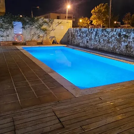 Lejlighed Atico En Ciudadela Vistas Al Mar Y Piscina Ciutadella (Menorca)